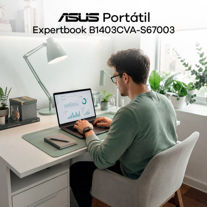 Portatil Asus expertbook Intel core 7 240H 16GB 512GB 14" FHD Táctil