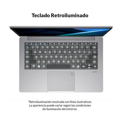 Portatil Asus expertbook Intel core 7 240H 16GB 512GB 14" FHD Táctil