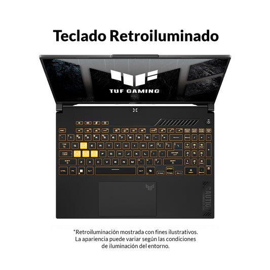 Portátil Gamer Asus Tuf F16 Core 5 210H 16GB 512GB RTX 3050