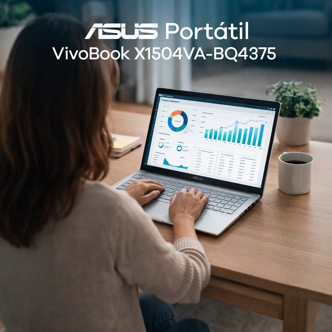 Portatil Asus X1504VA Core i3 1315U 8GB 512GB Vivobook FHD