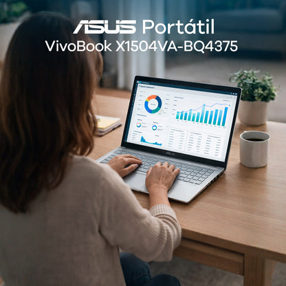 Portatil Asus X1504VA Core i3 1315U 8GB 512GB Vivobook FHD