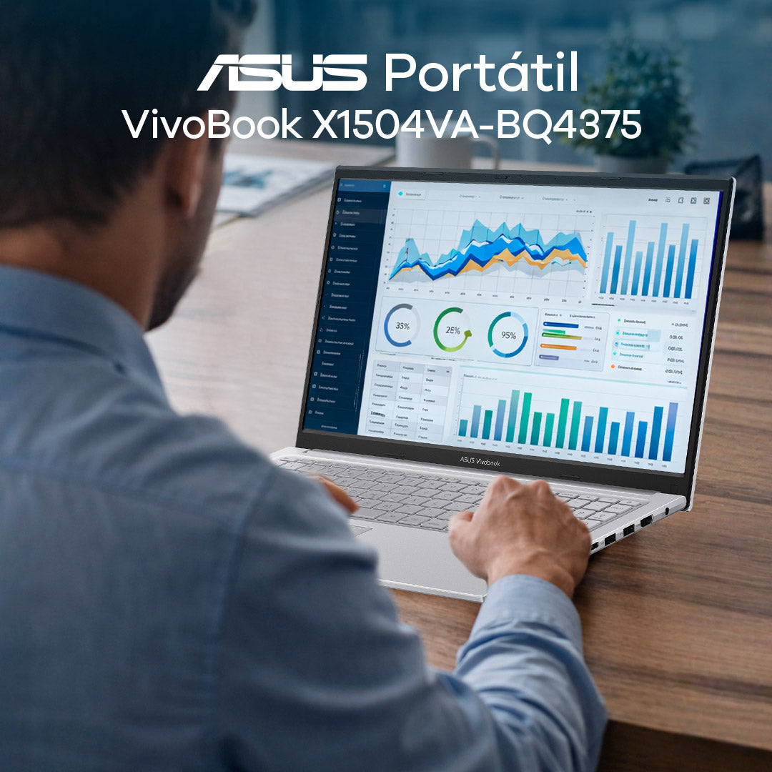 Portatil Asus X1504VA Core i3 1315U 8GB 512GB Vivobook FHD