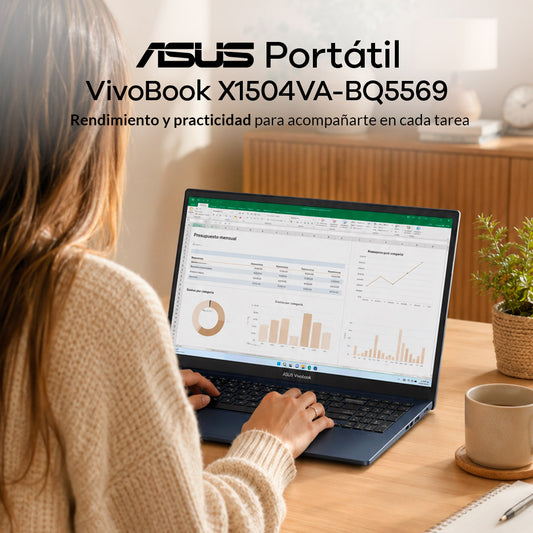 Portatil Asus Vivobook X1504VA Core 5 120U 16GB 1TB 15.6" FHD