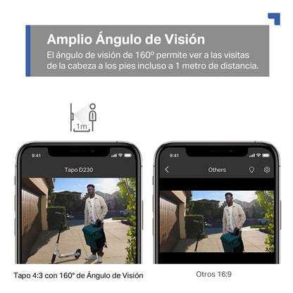 Cámara De seguridad Inteligente Tapo Tp-link D230s1 2k 5mp