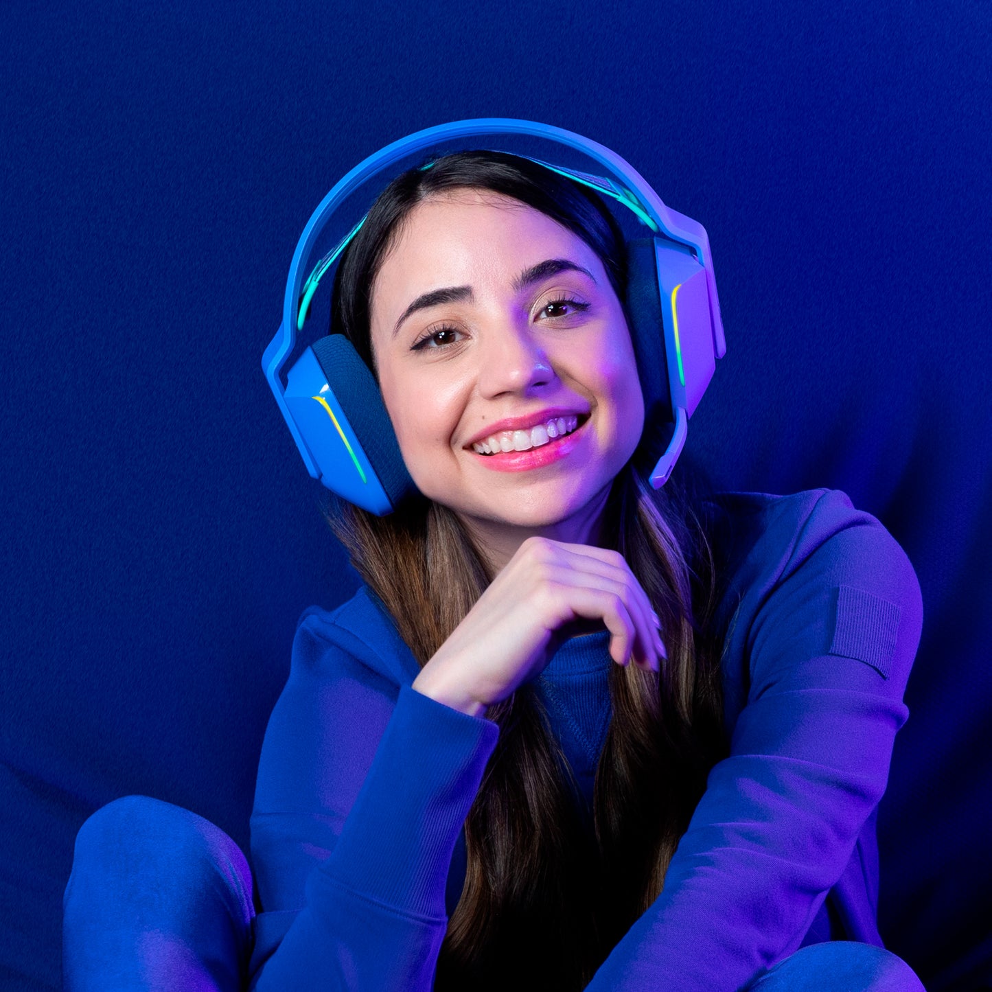 Logitech G733 Diadema Gamer Inalámbrica Rgb Usb Azul