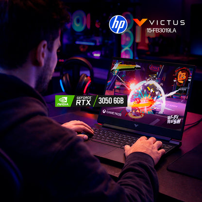 Portatil HP Victus Gaming Ryzen 7 7445HS 8GB 512GB RTX 3050