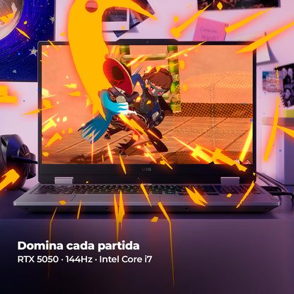 Portátil Gamer Lenovo LOQ Core i7 13700HX 16GB 512GB RTX5050 Windows 11