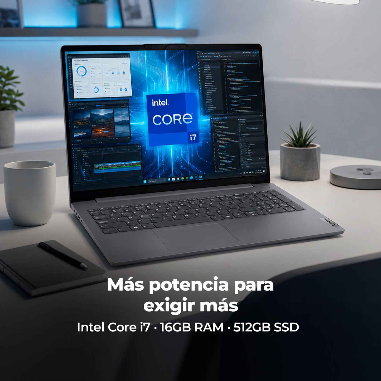 Portátil Lenovo V15 G5 Core i7 13620H 16GB 512GB 15.6" FHD