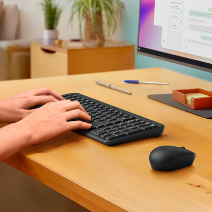 Combo Teclado y Mouse Bluetooth logitech MK250 - Grafito
