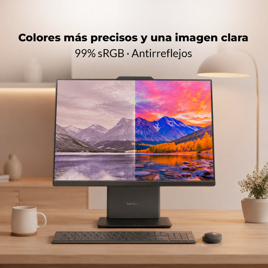 Todo en Uno Lenovo Neo 50a 24 Gen 5 Core i5-13420H 16GB 512GB FHD