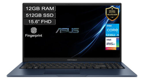 Portatil Asus Vivobook X1504za-nj372 Corei5 1235u 12gb 512gb