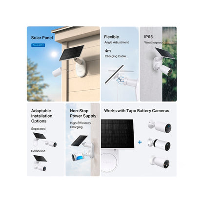 Panel Solar Tp-Link Tapo A201 para Cámara de Vigilancia