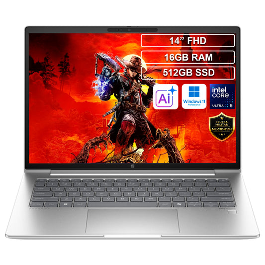 Portátil HP Probook Core Ultra 5 125U 16GB 512GB Win 11 Pro