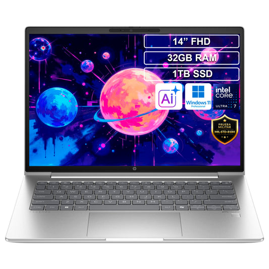 Portátil HP Probook 440 Core Ultra 7 155U 32GB 1TB Win11 FHD