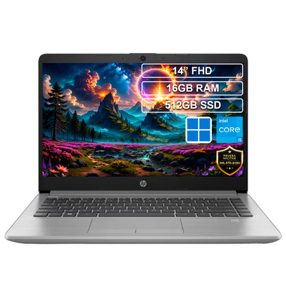 Portátil HP 240 G9 Core i5 1235U 16GB 512GB HD 14 Win 11 Pro