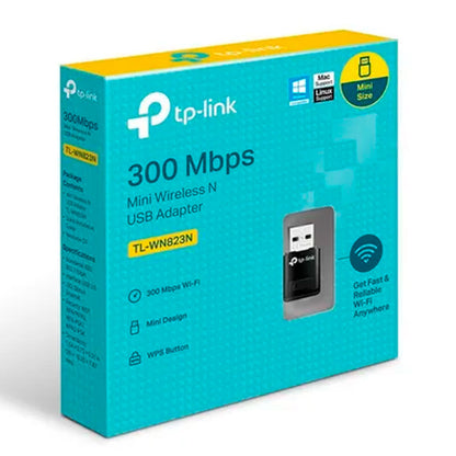 Receptor Wifi Usb Inalambrico 300mbps Tl-wn823n Tp-link