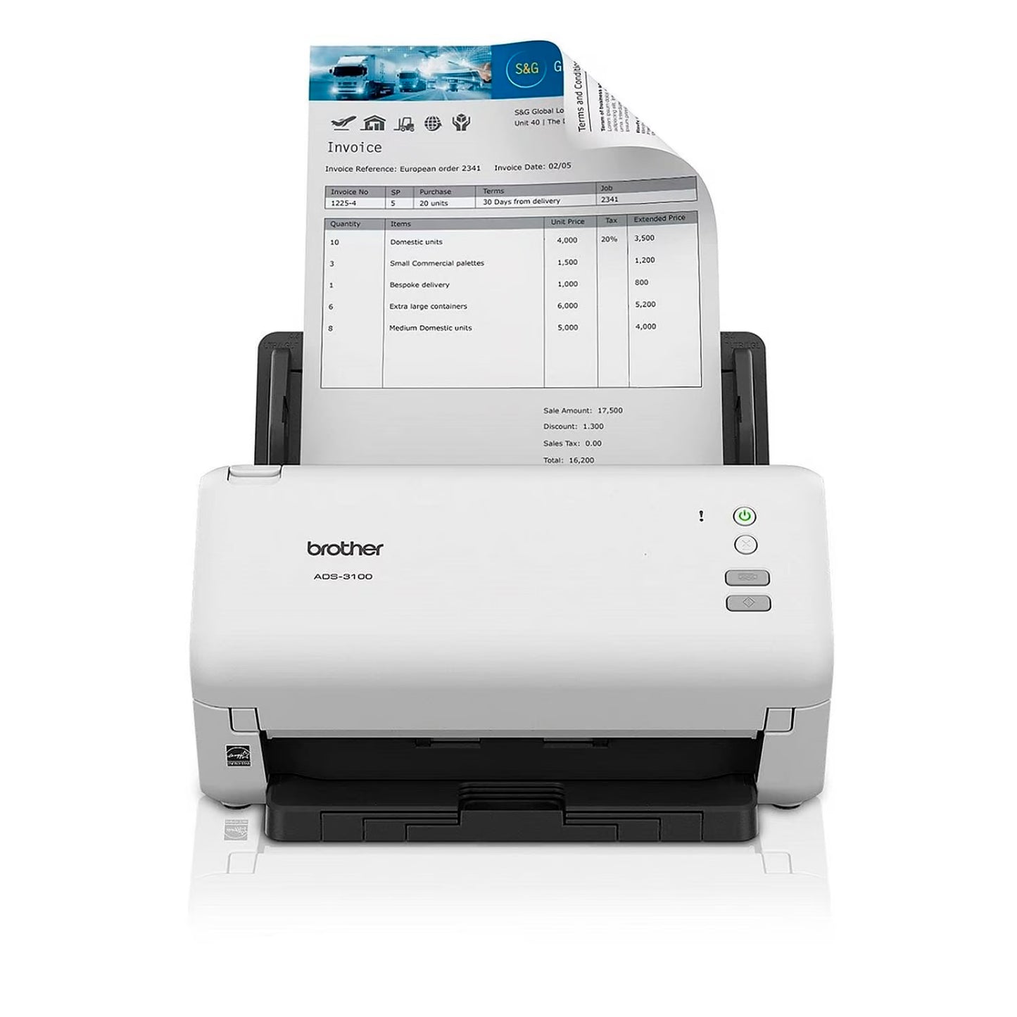 Escáner Brother ADS 3100 de alta velocidad