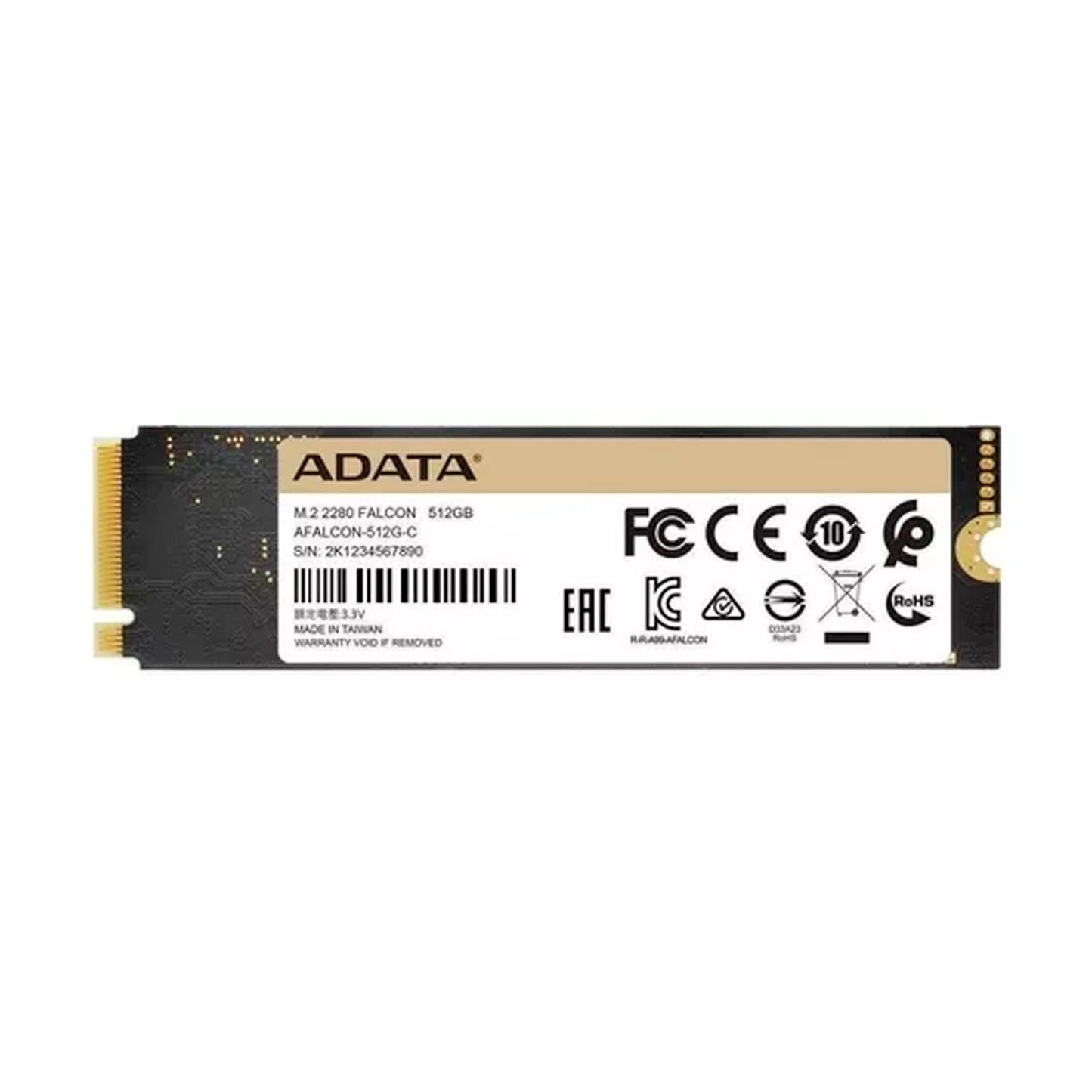 Disco sólido Adata Falcon M.2 PCI E.NVMe Gen 3x4 2280 512GB