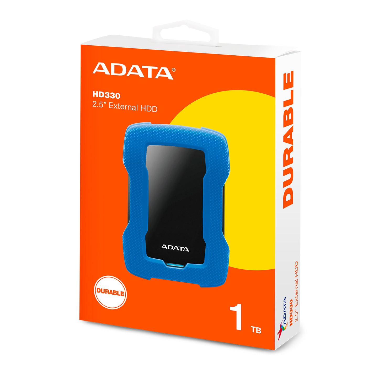 Disco Duro Externo 1tb Antigolpes Adata Hd330 Usb Azul
