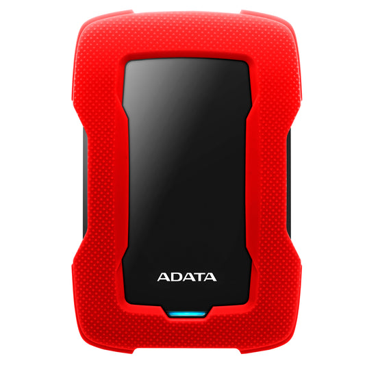 Disco Duro Externo 1tb Antigolpes Adata Hd330 Usb Rojo