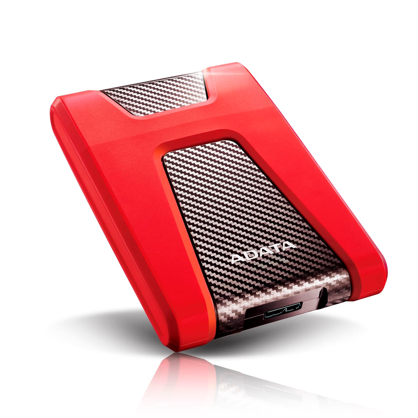 Disco Duro Externo 1tb Antigolpes Adata Hd650 Usb Rojo