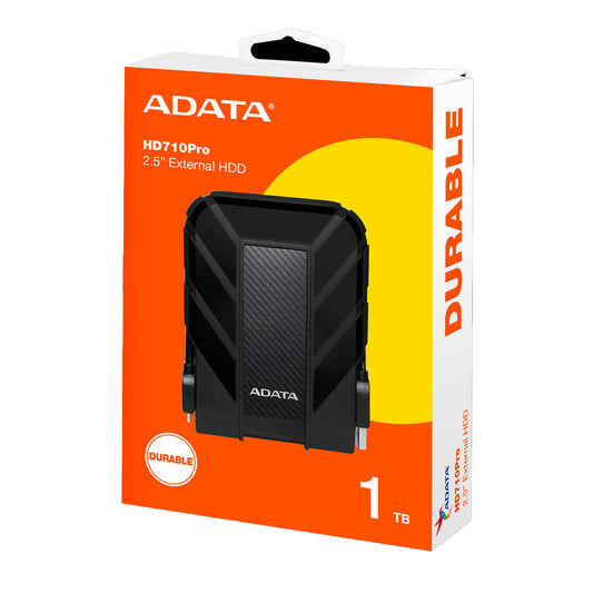 Disco Externo ADATA HD710P 1tb Antigolpes SUMERGIBLE Negro