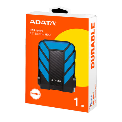 Disco Externo ADATA HD710P 1tb Antigolpes SUMERGIBLE Azul