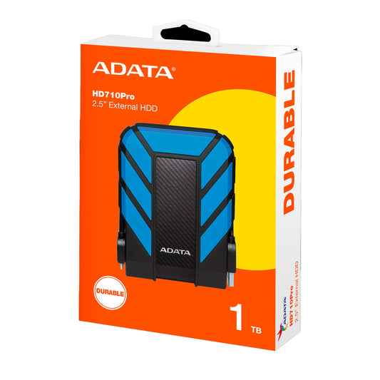 Disco Externo ADATA HD710P 1tb Antigolpes SUMERGIBLE Azul