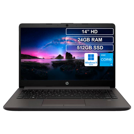 Portátil HP 240R G9 Core i5 1335U 24GB 512GB HD Win 11 Home