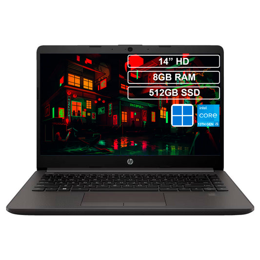Portátil HP 240R G9 Core i5 1335U 8GB 512GB HD Win 11 Home
