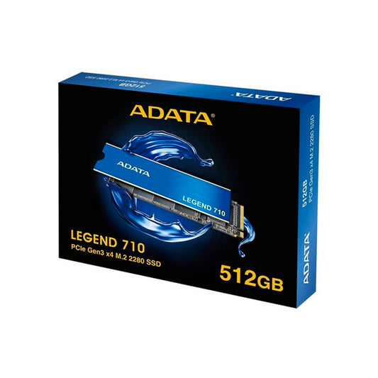 Disco Sólido Adata Legend 710 512gb Pcie Gen3 X4 M.2 Ssd
