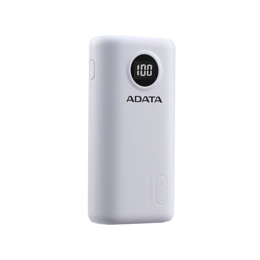 Power Bank Adata 10000 Mah AP10000QCD Multi Carga - Blanco