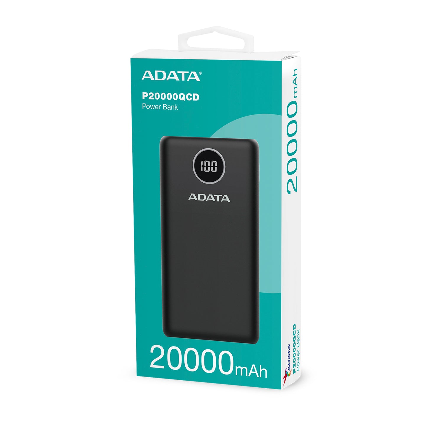 Power Bank Adata 20000 Mah AP20000QCD Multi Carga - Negro
