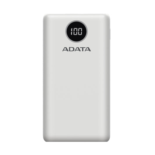 Power Bank Adata 20000 Mah AP20000QCD Multi Carga - Blanco