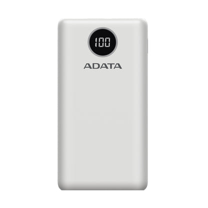 Power Bank Adata 20000 Mah AP20000QCD Multi Carga - Blanco