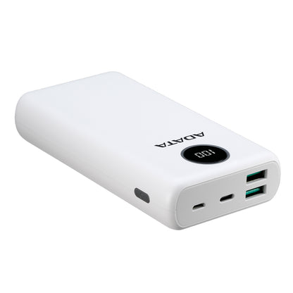 Power Bank Adata 20000 Mah AP20000QCD Multi Carga - Blanco