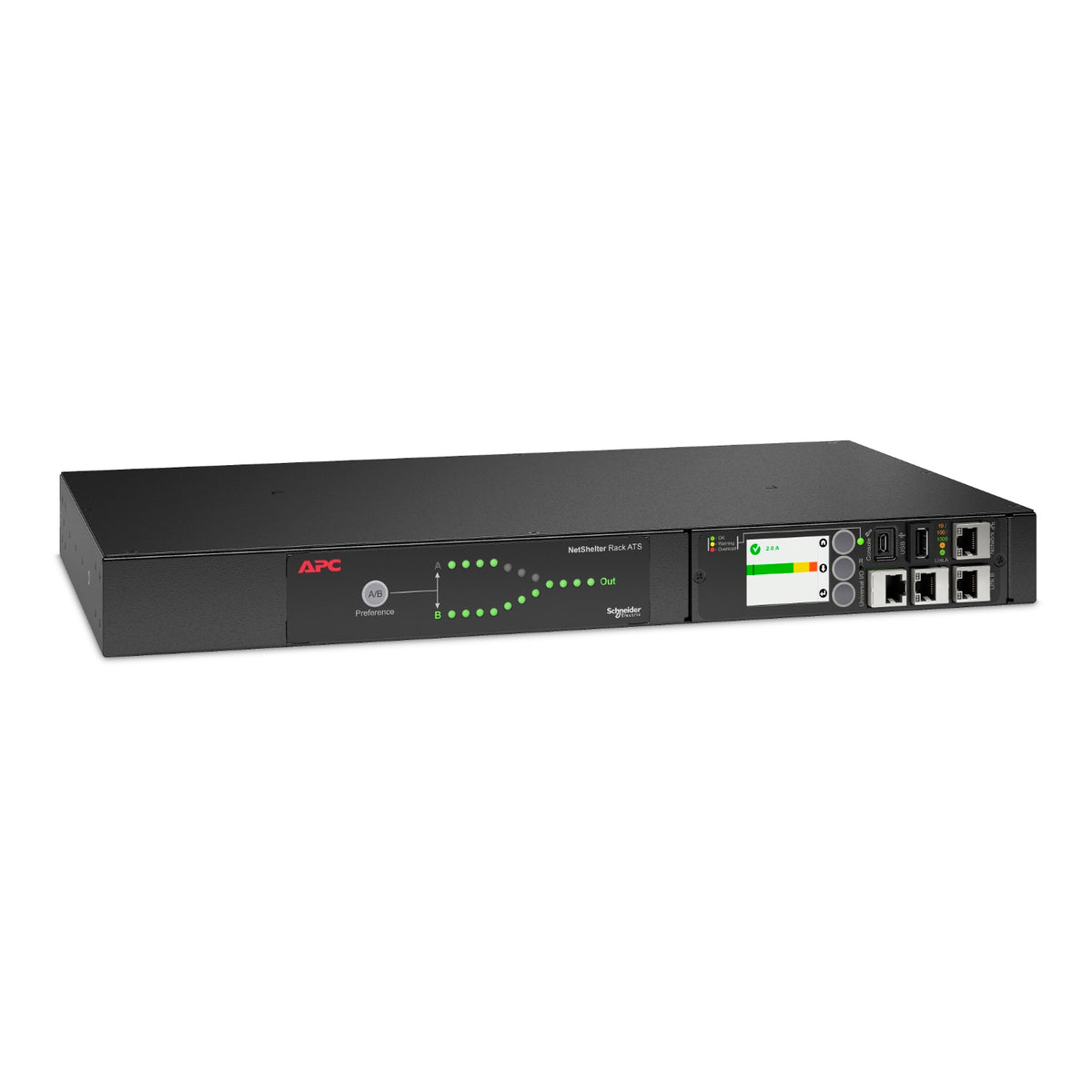 Interruptor de transferencia automática APC AP4452A Netshelter 20A 120V 50/60 Hz