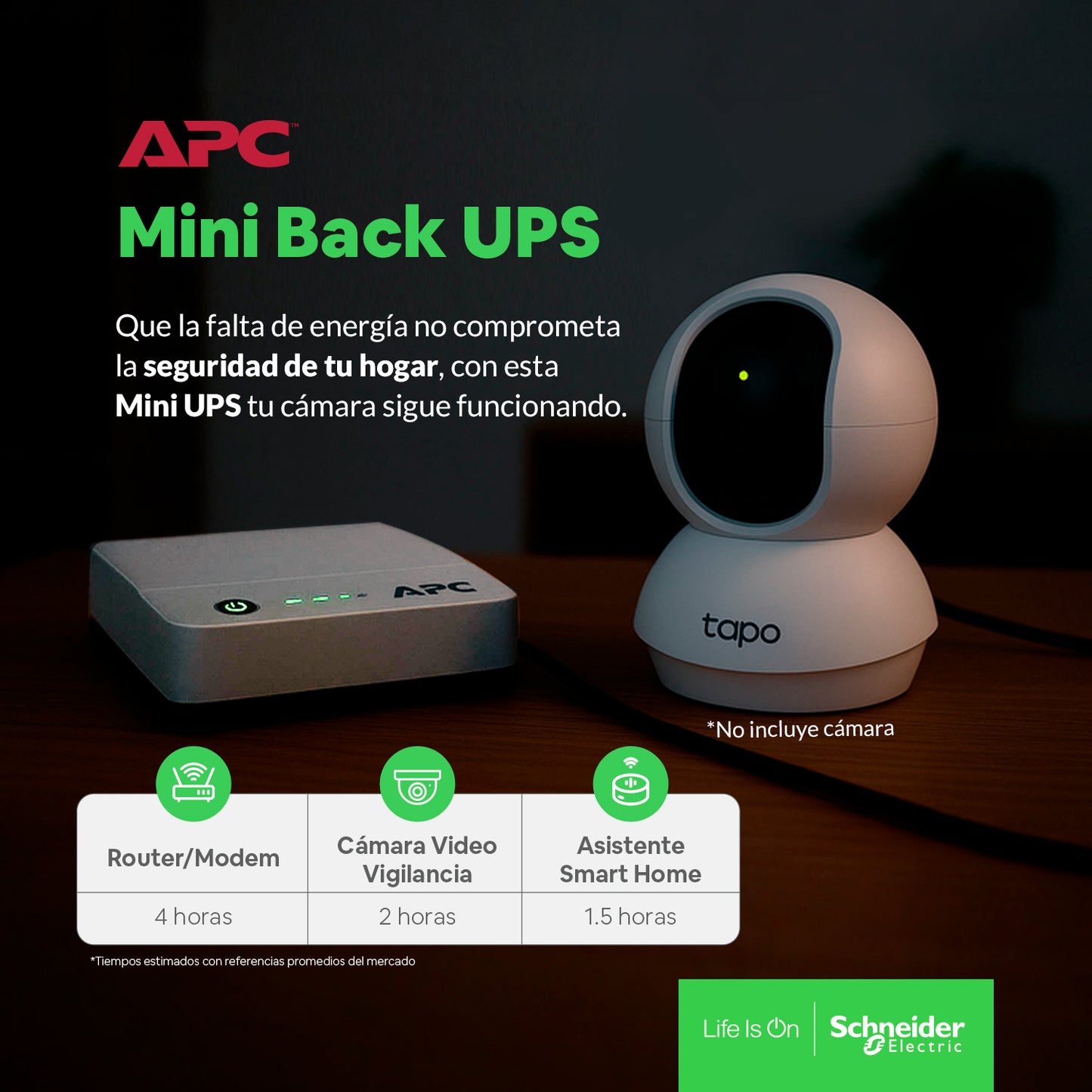 Mini Back-UPS APC 12V 36w Para Router Y Modem Wi-fi