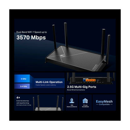 Router TP-Link Wi-Fi BE6300 Multi-Gigabit Archer BE230