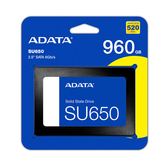 Disco De Estado Solido Ssd 960gb Sata 2.5 Adata Su650 3d