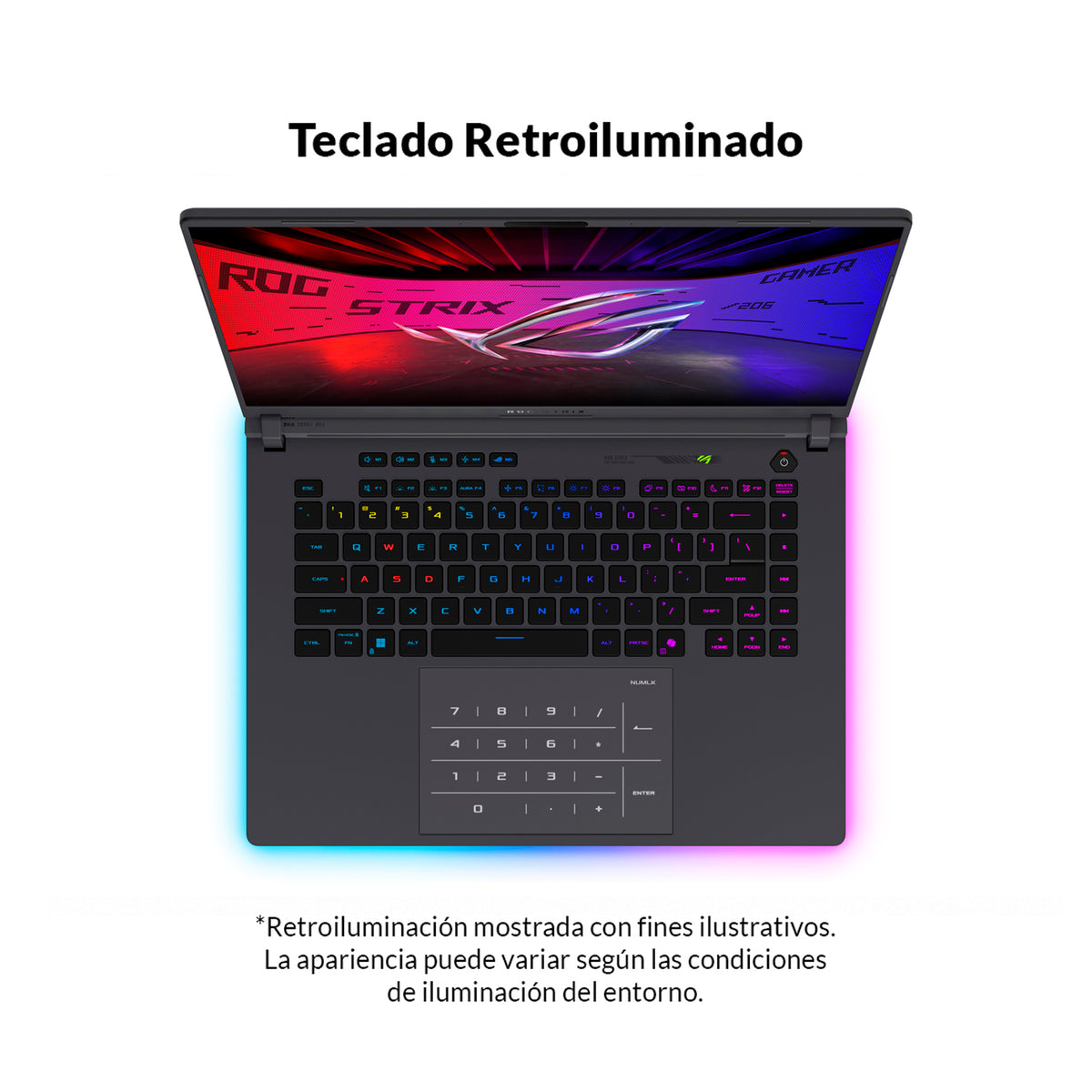 Portátil Gamer Asus ROG G16 Core Ultra 9 275HX 32GB 1TB RTX 5080
