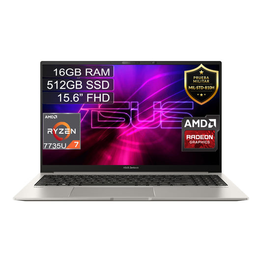 Portatil Asus UM3504DA Amd Ryzen 7 7735u 16gb 512gb 15.6 Fhd