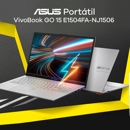 Portátil Asus Vivobook E1504FA Ryzen 5 7520U 16GB 512GB FHD