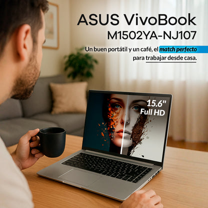 Portátil Asus M1502YA Ryzen 7 7730U 16GB 512GB VivoBook 15