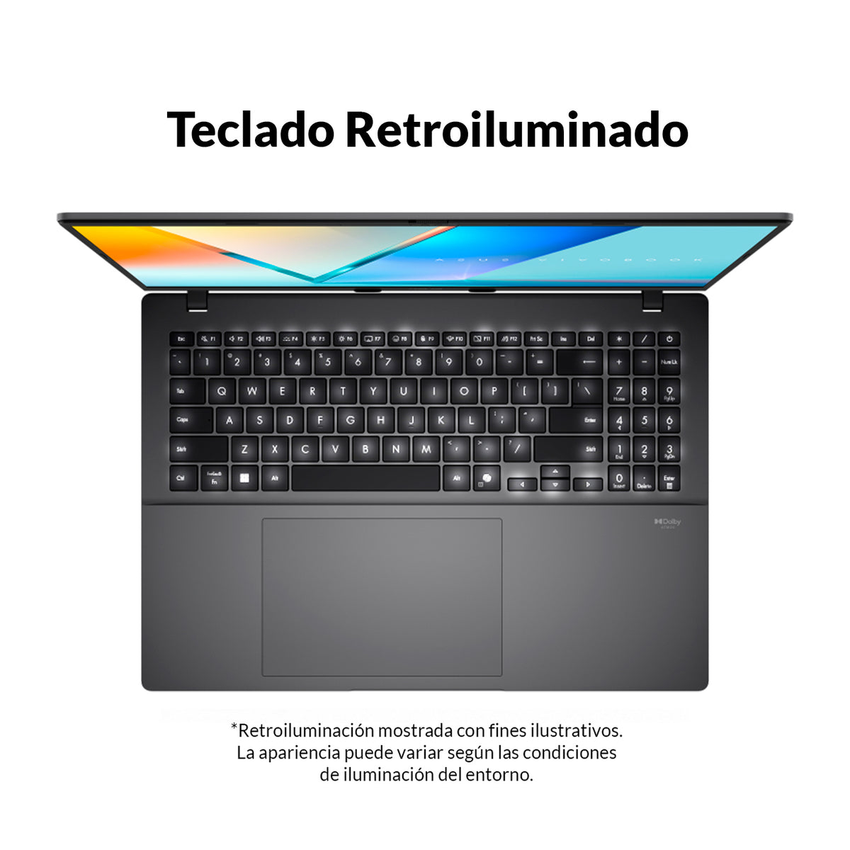 Portatil Asus Vivobook S16 M3607HA Ryzen 9 270 32GB 1TB 16"