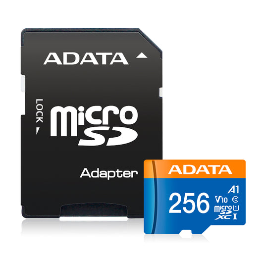Memoria Microsd Adata 256gb Premier Clase 10 Adaptador Sd
