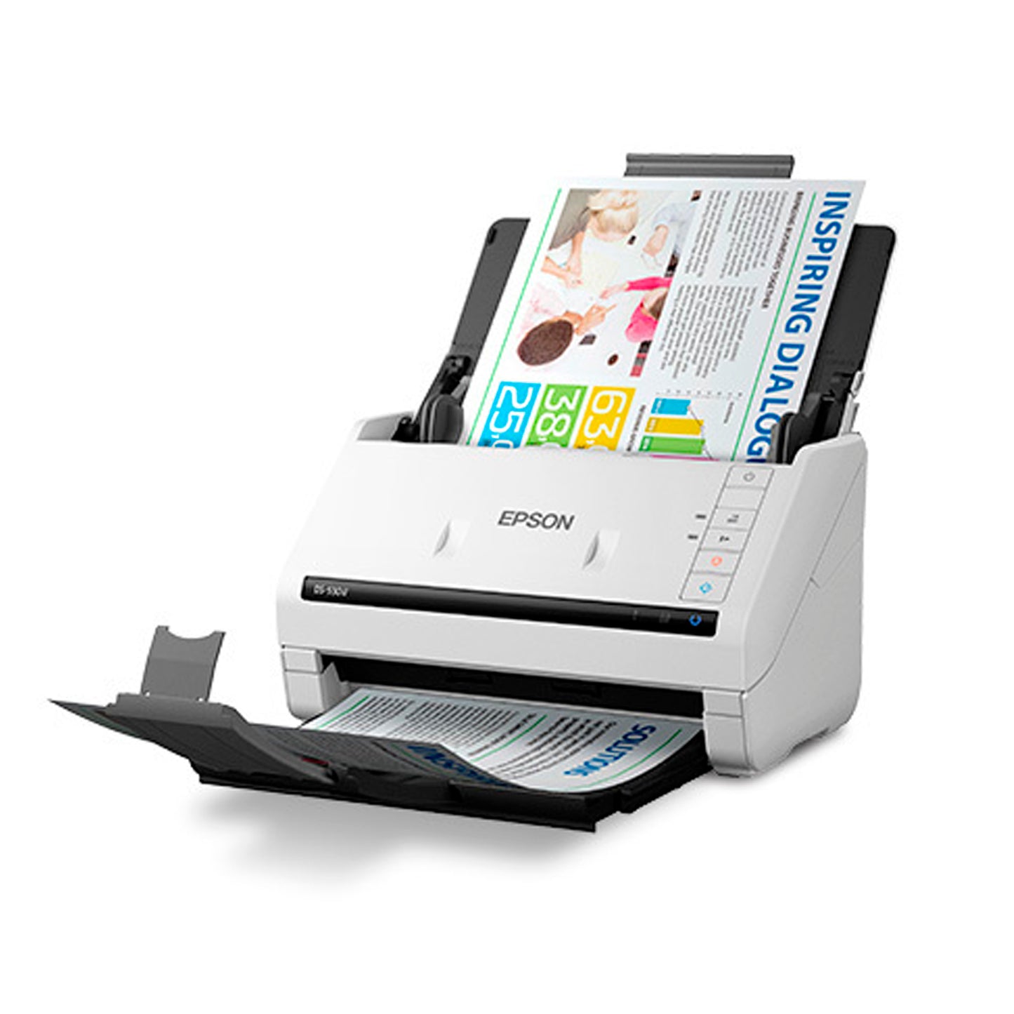 Escáner a Color Epson DS-530 II Dúplex Adf 50 Paginas