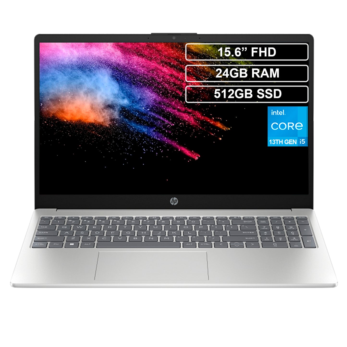 Portátil HP 15-fd0030la Core i5 1334U 24GB 512GB FHD 15.6