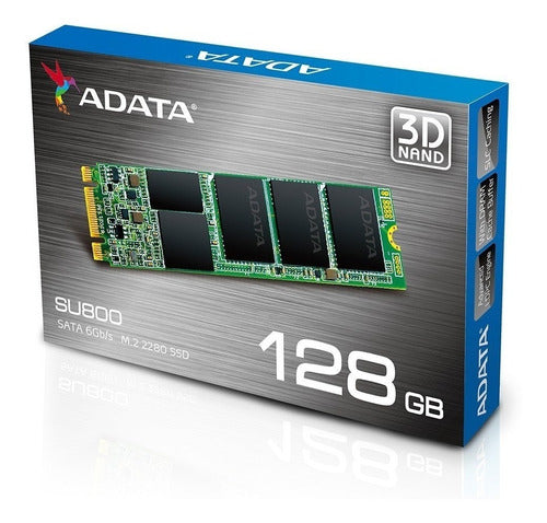 Disco De Estado Solido Ssd 128gb M2 Adata Su800 3d