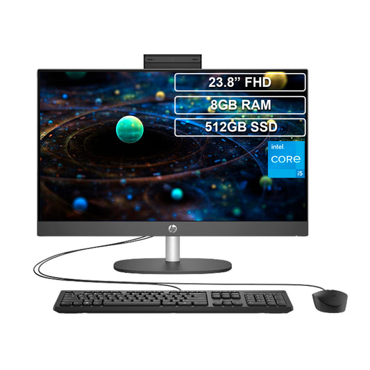 Todo en uno AIO HP Core i5 1334U 8GB 512GB FHD 23.8